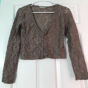Urban Outfitters Lace Cardigan